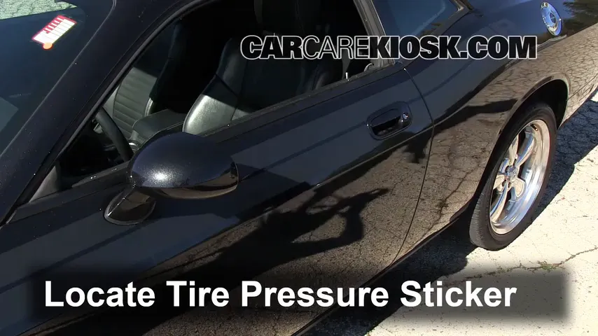 2010 Dodge Challenger RT 5.7L V8 Tires & Wheels Check Tire Pressure